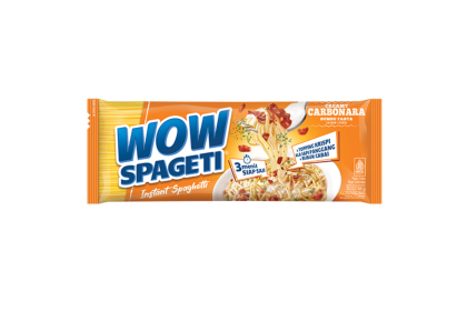 Wow Spageti Creamy Carbonara 奶油培根意大利面 80gm（VIP会员价：RM1.70）
